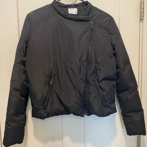 NWOT DKNY Black cropped Puffer Jacket